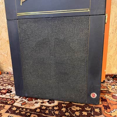 Vintage 1960s Selmer Futurama Bassist Major Valve Amplifier Head & 1x12 Cabinet image 3
