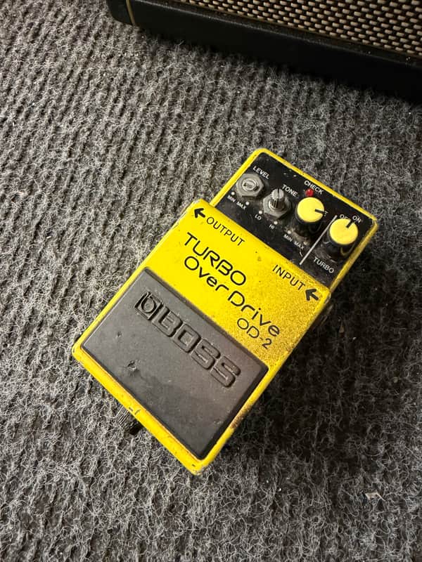 Boss OD-2 Turbo OverDrive (Black Label)