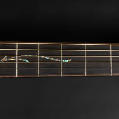 2022 Taylor Builder's Edition K24ce V-Class - Kona Burst | USA All Solid Grand Auditorium Acoustic Guitar Koa Beveled Armrest Cutaway ES-2 Pickup Paua Abalone Purfling | OHSC image 23