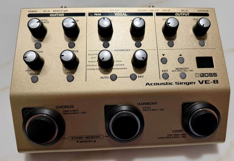 Boss VE-8 Acoustic Singer Effect Processor 2016 - Present imagen 1