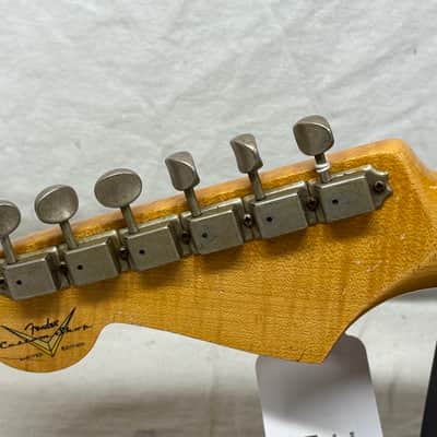 Fender USA Custom Shop Limited Edition WW10-'59 Wildwood 10-59 Stratocaster Relic Guitar with Case 2008 - Faded Sonic Blue / Brazilian Rosewood fingerboard image 10