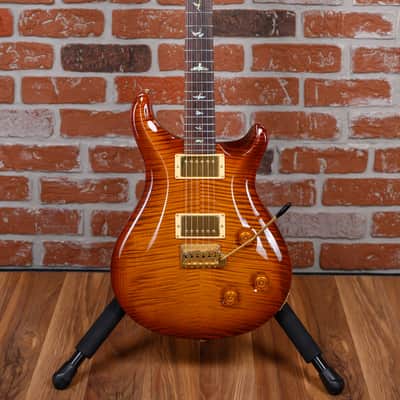 PRS 20th Anniversary Custom 22 Flame Maple Top Violin Amber Sunburst 2005 w/ OHSC image 4