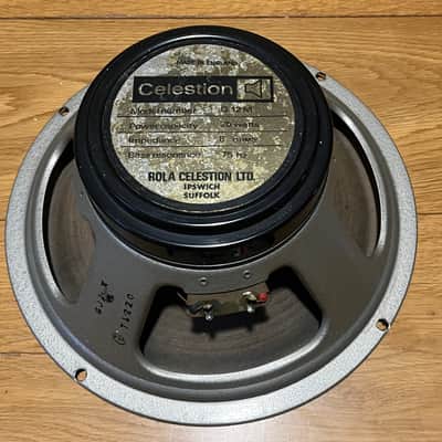1976 Celestion G12M-25 Blackback T1220 8 Ohm Matched Pair — Original 1777 Kurt Mueller Cones image 6