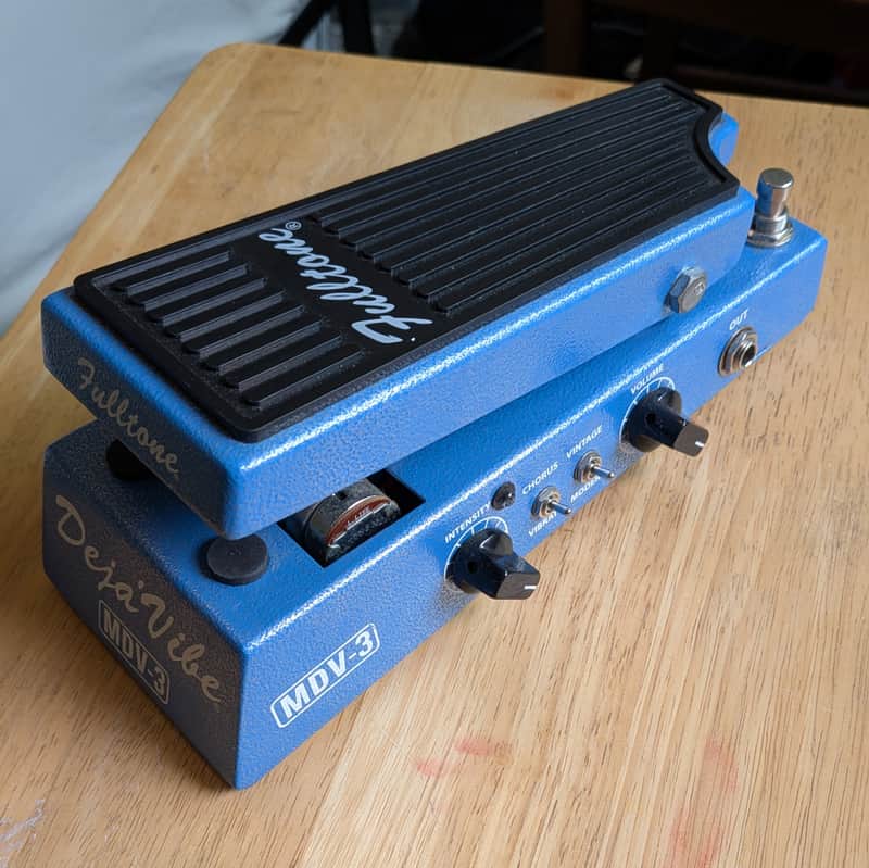 Fulltone MDV-3 Mini Deja Vibe Custom Shop Modulation Pedal | Reverb