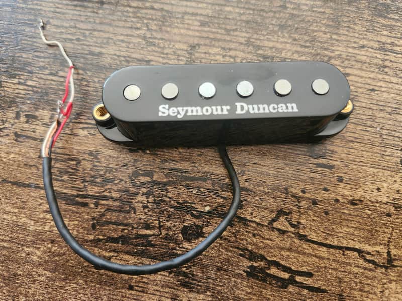 Seymour Duncan STK-S4b Stack Plus Strat Bridge Pickup 2010s - Black image 1
