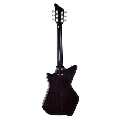 Airline Guitars Jetsons 2P FM Charcoal Flame image 9