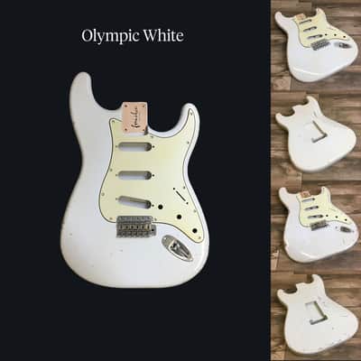 Made to Order - FRANCHIN Mercury guitar body Relic Aged 100% Nitro Lacquer (Sunburst/ Black/ White/ Blue/ Green/ Yellow/ Red/ Pink/ Burgundy/ Purple/ Gold/ Silver, etc.) Basswood Poplar Stratocaster-Strat-S-Style Made in Italy image 5