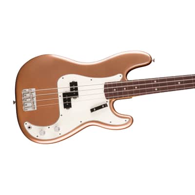 Fender Vintera III Late '60s Precision Bass RW Firemist Gold - 4-String Electric Bass image 4
