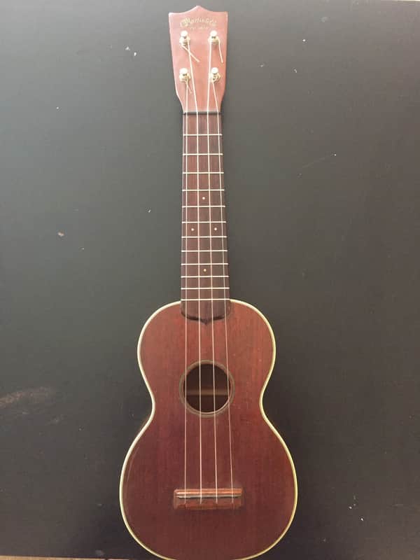 Martin Style 2 Mahogany Soprano Ukulele with Nickel Patent Pegs image 1