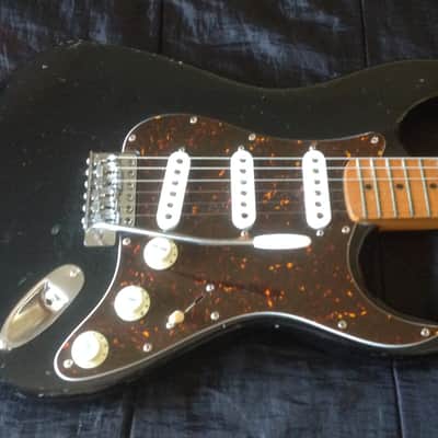 Hisonus Stratocaster ST-550 1975 - 1976 Black image 2