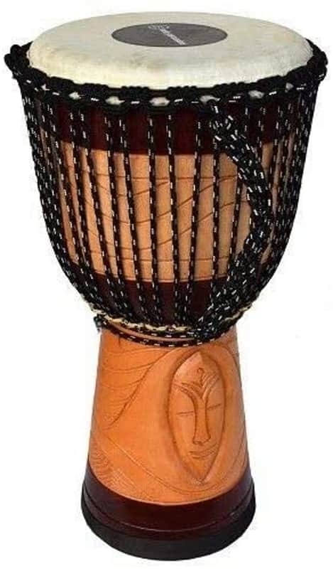Ecko  #INDIE60/DLIG - 60cm Djembe, Light Wood Design image 1