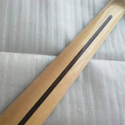 Scalloped Rosewood Fingerboard Guitar Stratocaster Strat Style Reversed Headstock Maple Neck image 3