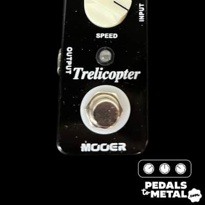 Mooer Trelicopter Tremolo Guitar Effect Pedal 2010s - Black X12904 image 2