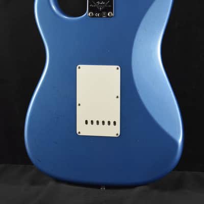 Mint Fender Ltd Edition '63 Strat - Journeyman Relic w/Closet Classic HW Aged Lake Placid Blue image 9