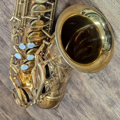 Vintage Early Toneking Saxophone/ Almost 80 Years Old/ Good Condition/ Made in Czechoslovakia/ Working Well/ Free Shipping/ image 8