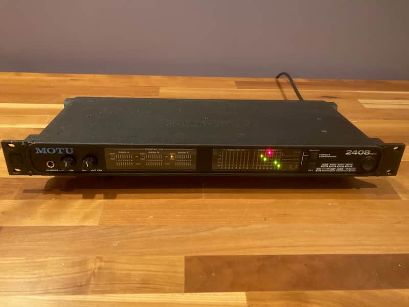 MOTU MOTU Digital Interface 2408 mk3 - ADAT/TDIF/Analog Conv. 2010 - Black image 1