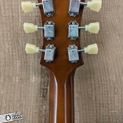 Eastman T486-GB Semi Hollow Thinline Electric Guitar Goldburst Finish image 6