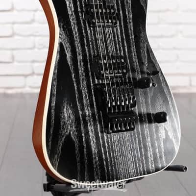 Jackson MJ Series Dinky DKRA Electric Guitar - Matte Black Ash (MJDKRAEMBAd1) image 5