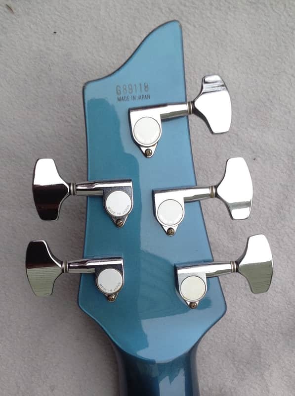 Heartfield by Fender DR-5 Blueburst 5-String Bass Made in Japan