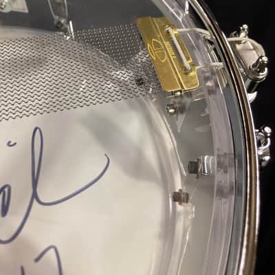 David Frangioni Collection, Trick Drums USA -Clear Acrylic 5.5x14" Buddy Rich Prototype 100th Anniversary Snare Drum image 15