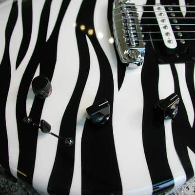 Hamer USA Eclipse Custom Zebra finish image 5