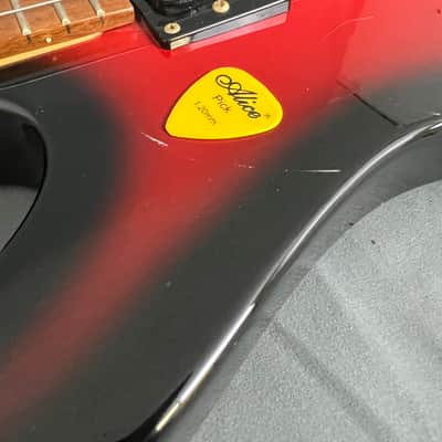 Anboy Electric Guitar Red Burst Fujigen! MIJ! image 16