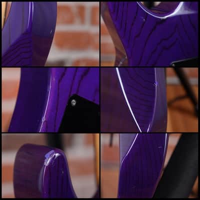 ESP The Mirage See-Thru Purple 1995 w/Hardshell Case image 16