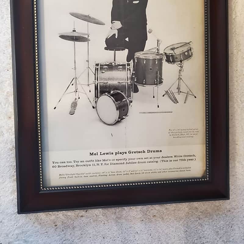 1958 Gretsch Mel Lewis B & W