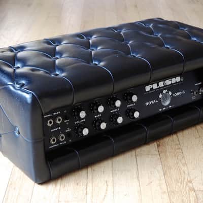 1970 Plush Amps Royal 1060-S Vintage Tube Electric Guitar Amp 100 Watt, 6L6 Quad image 1