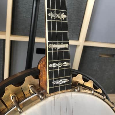 Stunning Vega Vegaphone / Tubaphone  Artist  Tenor Banjo c.1926 (94 years old!) image 17