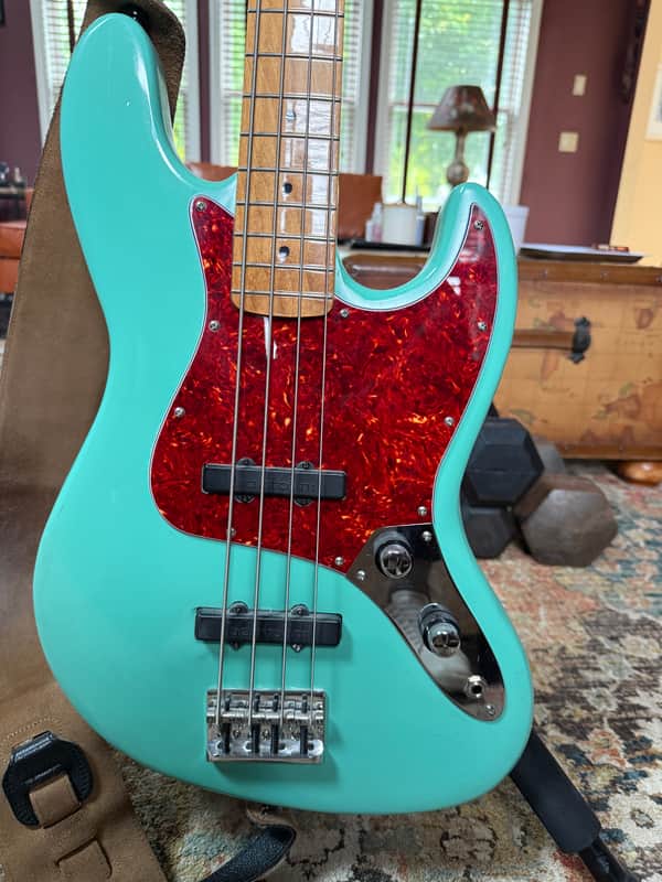 Fender Jazz Bass 2020 - Sea Foam Green image 1