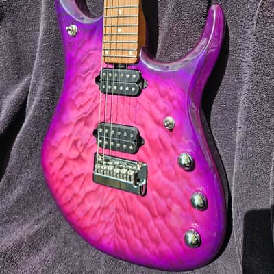 Ernie Ball Music Man JP15 2025 - Purple Maple Quilt image 2