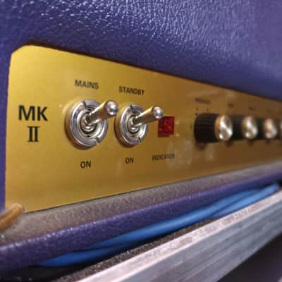 Marshall Limited Edition Purple "Hendrix" Stack Superlead MKII 1959 LTD 100 Watt 1994 Purple image 14