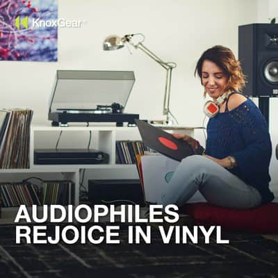 Audio-Technica AT-LP120X-USB Direct-Drive Analog and USB Turntable (Black) Bundle with DT 990 PRO Studio Headphones (Limited Edition, Ninja Black) and Vinyl Record Care System (3 Items) image 15