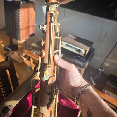 Benetone Tenor Saxophone w/ Original Case Serviced 1950s 1960s image 10