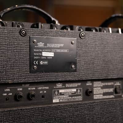 Vox AC30CC2 Custom Classic 2-Channel 30-Watt 2x12" Guitar Combo 2005 - 2010 - Black image 8