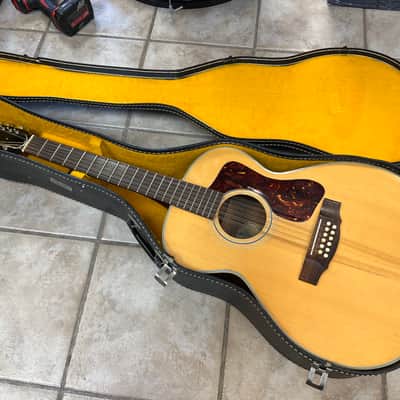 1969 Guild F212NT 12 String Acoustic Guitar Natural with case image 14
