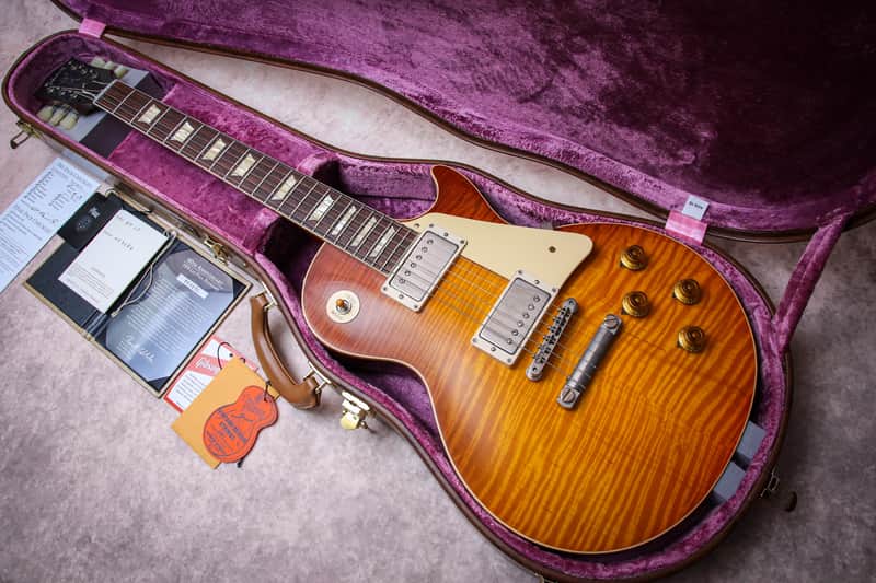 GIBSON USA Custom Shop 60th Anniversary '59 Les Paul Standard Reissue "Royal Teaburst + Bolivian Rosewood" (2019) image 1