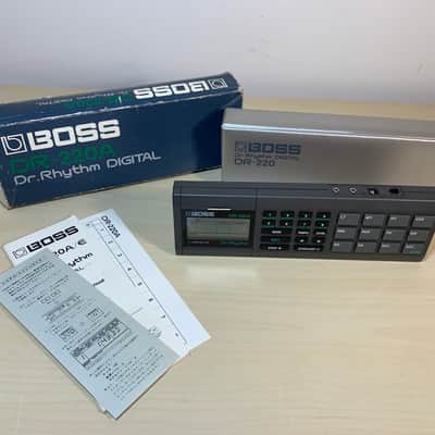 Boss DR-220A Dr. Rhythm 1980s - Super nice w/ Case, Box, and Manuals!