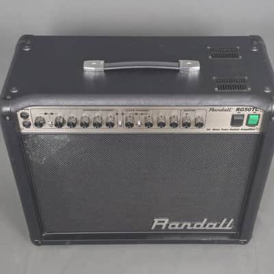 Randall RG50TC 2-Channel 50-Watt 1x12" Guitar Combo 2000s - Black image 3