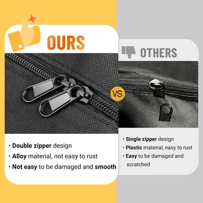 Music Stand Carrying Bag High Capacity Universal Carrying Case Portable for Solid Sheet Music Stand Microphone Stand Speaker Guitar Stand image 3