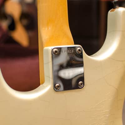 Neal Schon Fender Stratocaster Pearl White (Lights Strat) (Pre-Owned) image 9