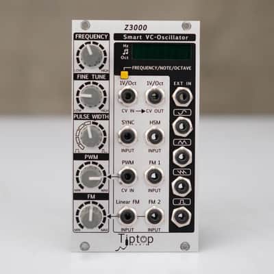 TipTop Audio Z3000 Smart VC Oscillator w/ Stackable & Mogami Cables #58504 image 1