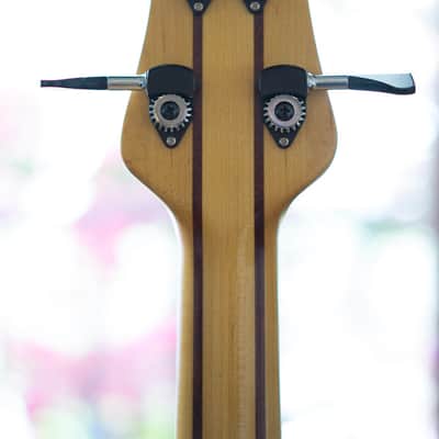 Wal Mk3 American Walnut Facings, Mahogany Core, Indian Rosewood Fretboard, Electric Bass Guitar image 4