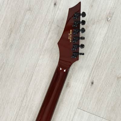Mint Dean USA ZERO Floyd Guitar, Ebony Fretboard, Flame Maple Top, Fishman Fluence Modern Set, Tiger Eye image 9