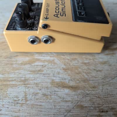 Boss AC-3 Acoustic Simulator (Dark Gray Label) 2006 - Present - Yellow image 2