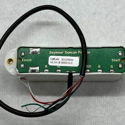 Seymour Duncan Little '59 for Strat, SL59-1B 1989 - White image 3