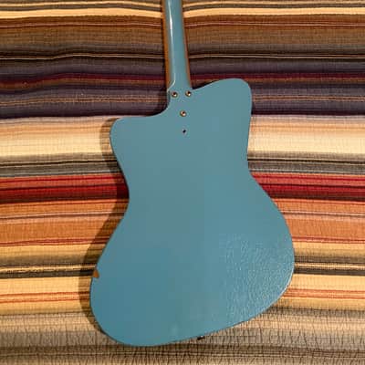 Danelectro Hawk 2N-12, 12 String 1967 - 1969 - Blue / Turquoise image 4