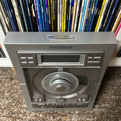 Fisher SLIM-1400 Vertical CD Player w/ Digital AM/FM Stereo Tuner TESTED READ image 6