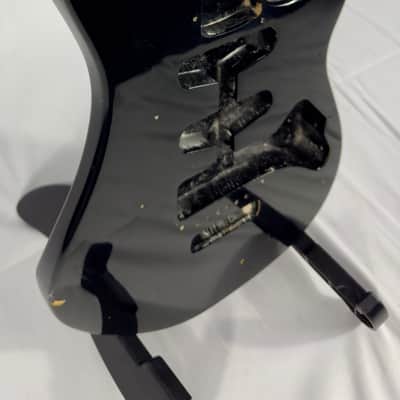 Unbranded Strat Style Electric Guitar Body - Black image 6